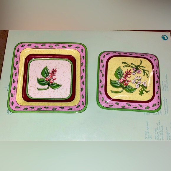 Partylite- Fusion Decorative Topper & Tray - Picture 1 of 5
